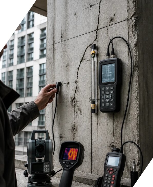 Инструментальное обследование зданий в Ялте от 15324 р. | ЭкспертизаРоссия