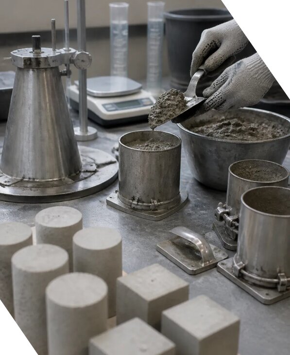 Лабораторное испытание строительного раствора по ГОСТ в Ялте