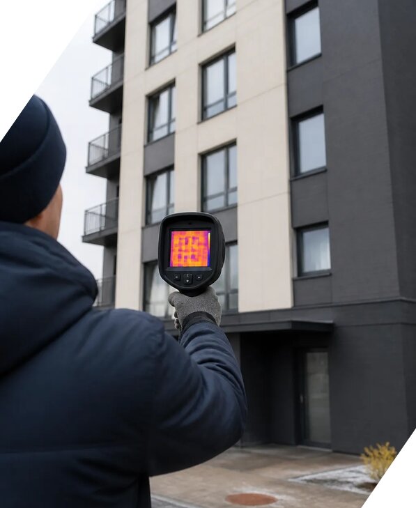 Тепловизионное обследование зданий в Ялте от 5108 р. | ЭкспертизаРоссия